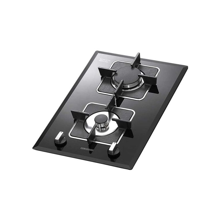 اجاق گاز رومیزی صفحه شیشه ای 2 شعله استیل البرز مدل G 2303