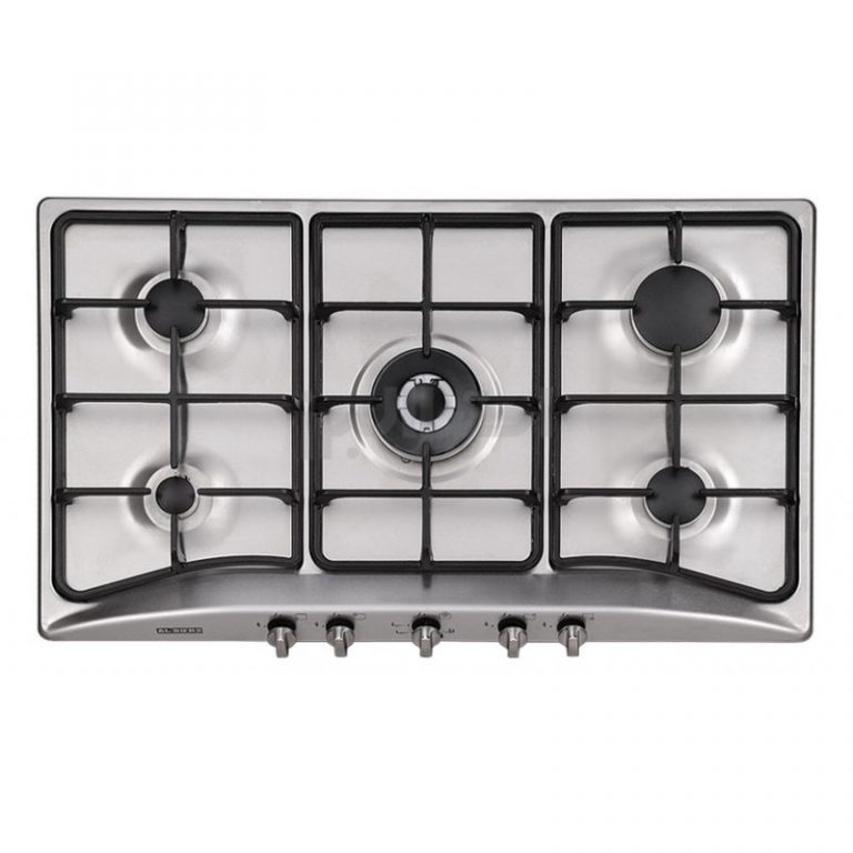 اجاق گاز رومیزی صفحه استیل 5 شعله استیل البرز مدل S5904