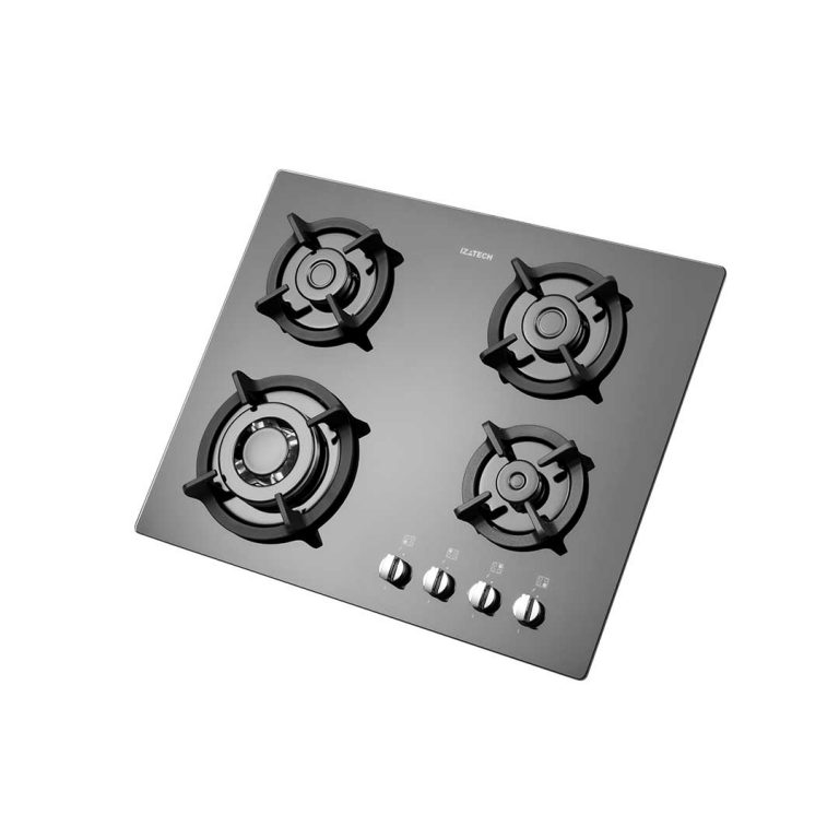 اجاق گاز رومیزی صفحه شیشه ای 4 شعله استیل البزر مدل g 4652