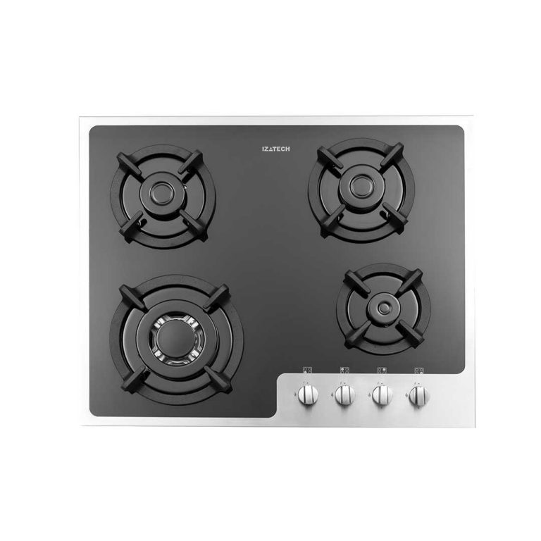 اجاق گاز رومیزی صفحه شیشه ای 3 شعله استیل البزر مدل G 4652 s