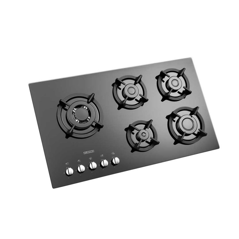 اجاق گاز رومیزی صفحه شیشه ای 5 شعله استیل البزر مدل G 5957 L