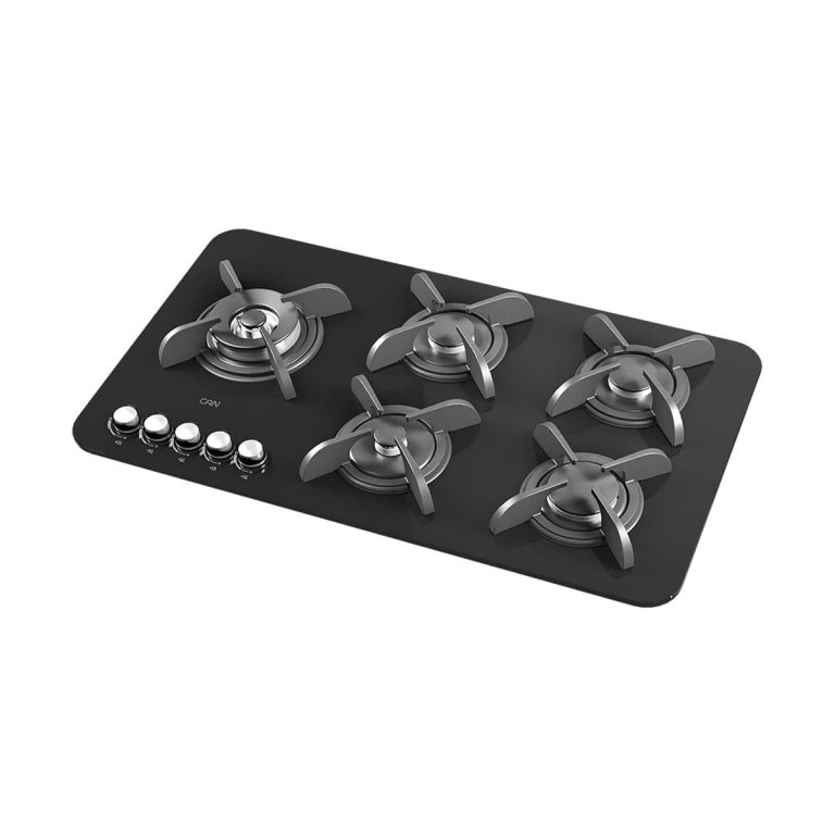 اجاق گاز رومیزی صفحه شیشه ای 5 شعله کن مدل CG-8503