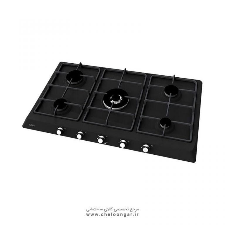 اجاق گاز رومیزی صفحه شیشه ای (لعابی) کن مدل CE-8571