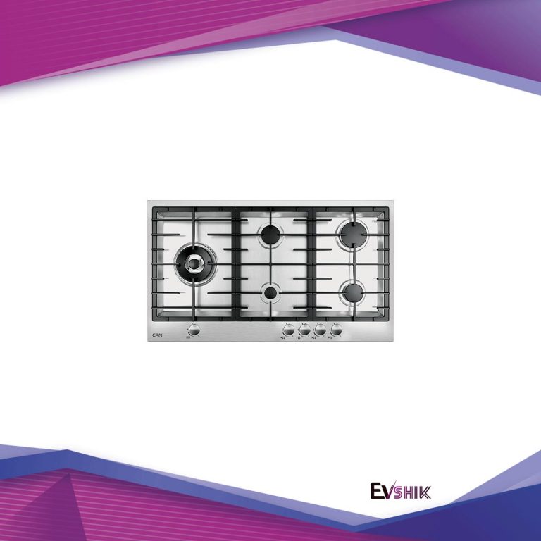 اجاق گاز رومیزی صفحه استیل 5 شعله کن مدل 531s