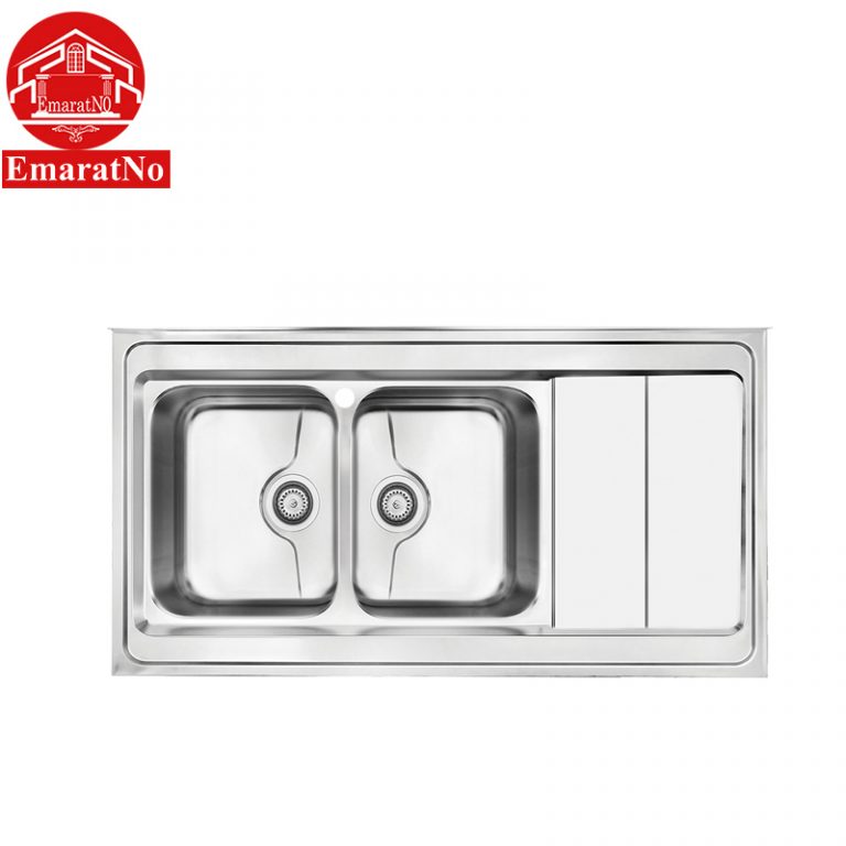 سینک دو لگنه روکار کن مدل P 9062